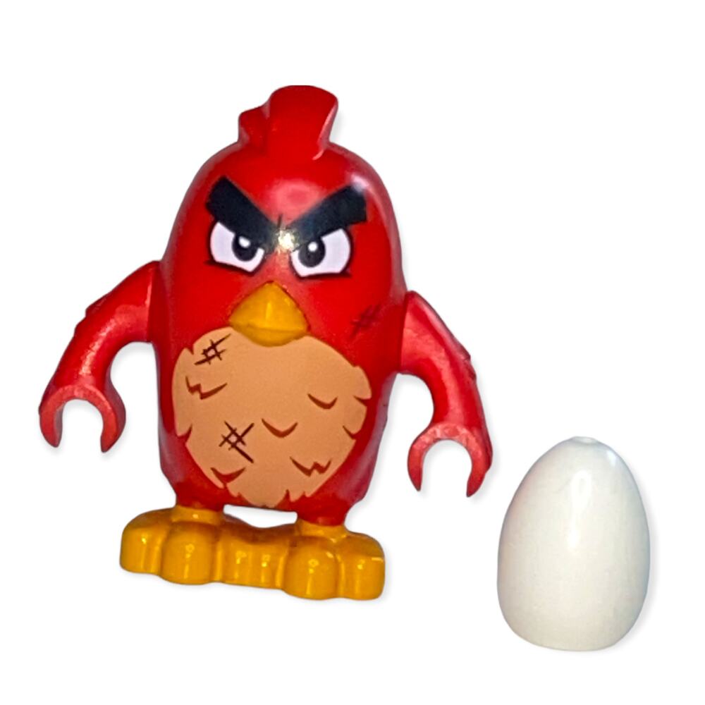 Variant Red Bird Lego Mini Figurine and Egg - Angry Bird Movie